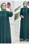 Hüma Abaya - Zümrüt Zümrüt